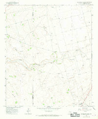 Scharbauer Ranch Texas Historical topographic map, 1:24000 scale, 7.5 X 7.5 Minute, Year 1966