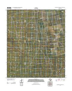 Scharbauer Ranch Texas Historical topographic map, 1:24000 scale, 7.5 X 7.5 Minute, Year 2012