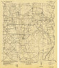 Schattel Texas Historical topographic map, 1:62500 scale, 15 X 15 Minute, Year 1934