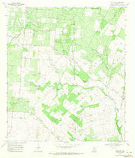 Schattel Texas Historical topographic map, 1:24000 scale, 7.5 X 7.5 Minute, Year 1968