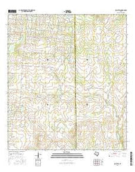 Schattel Texas Current topographic map, 1:24000 scale, 7.5 X 7.5 Minute, Year 2016