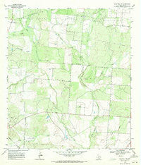 Schattel NW Texas Historical topographic map, 1:24000 scale, 7.5 X 7.5 Minute, Year 1968