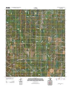 Schattel NW Texas Historical topographic map, 1:24000 scale, 7.5 X 7.5 Minute, Year 2012
