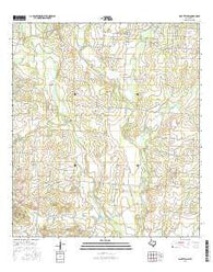 Schattel NW Texas Current topographic map, 1:24000 scale, 7.5 X 7.5 Minute, Year 2016