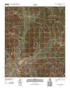 Schneeman Draw NW Texas Historical topographic map, 1:24000 scale, 7.5 X 7.5 Minute, Year 2010
