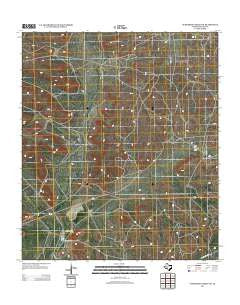 Schneeman Draw NW Texas Historical topographic map, 1:24000 scale, 7.5 X 7.5 Minute, Year 2012
