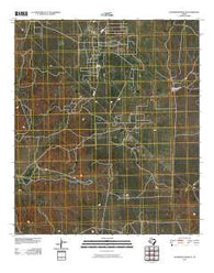 Schneeman Draw SE Texas Historical topographic map, 1:24000 scale, 7.5 X 7.5 Minute, Year 2010