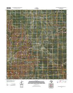 Schneeman Draw SE Texas Historical topographic map, 1:24000 scale, 7.5 X 7.5 Minute, Year 2012