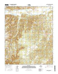 Schott Mountain Texas Current topographic map, 1:24000 scale, 7.5 X 7.5 Minute, Year 2016