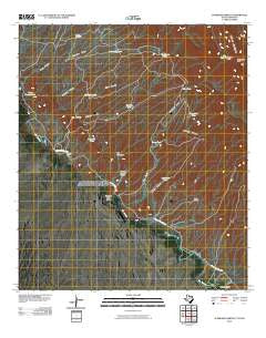 Schroder Arroyo Texas Historical topographic map, 1:24000 scale, 7.5 X 7.5 Minute, Year 2010