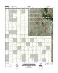 Schroder Arroyo OE S Texas Historical topographic map, 1:24000 scale, 7.5 X 7.5 Minute, Year 2012