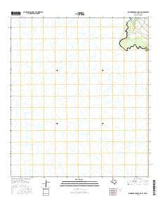 Schroder Arroyo OE S Texas Current topographic map, 1:24000 scale, 7.5 X 7.5 Minute, Year 2016