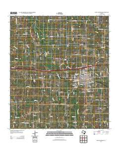 Schulenburg Texas Historical topographic map, 1:24000 scale, 7.5 X 7.5 Minute, Year 2013