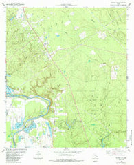 Schwab City Texas Historical topographic map, 1:24000 scale, 7.5 X 7.5 Minute, Year 1984
