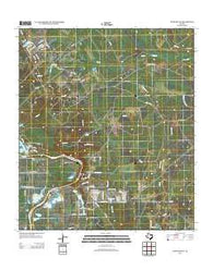 Schwab City Texas Historical topographic map, 1:24000 scale, 7.5 X 7.5 Minute, Year 2013