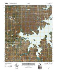 Scotland Texas Historical topographic map, 1:24000 scale, 7.5 X 7.5 Minute, Year 2010