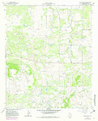 Scotland SE Texas Historical topographic map, 1:24000 scale, 7.5 X 7.5 Minute, Year 1964
