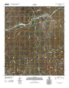 Scotts Crossing Texas Historical topographic map, 1:24000 scale, 7.5 X 7.5 Minute, Year 2010