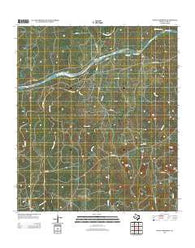 Scotts Crossing Texas Historical topographic map, 1:24000 scale, 7.5 X 7.5 Minute, Year 2012