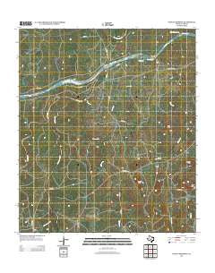 Scotts Crossing Texas Historical topographic map, 1:24000 scale, 7.5 X 7.5 Minute, Year 2012