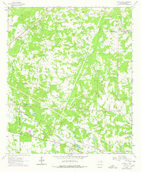 Scottsville Texas Historical topographic map, 1:24000 scale, 7.5 X 7.5 Minute, Year 1962