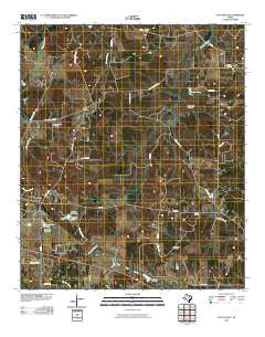 Scottsville Texas Historical topographic map, 1:24000 scale, 7.5 X 7.5 Minute, Year 2010