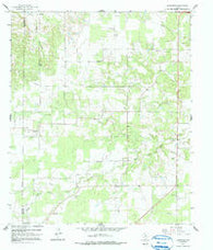Scranton Texas Historical topographic map, 1:24000 scale, 7.5 X 7.5 Minute, Year 1966