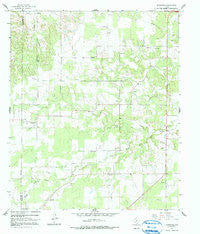 Scranton Texas Historical topographic map, 1:24000 scale, 7.5 X 7.5 Minute, Year 1966