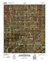 Scranton Texas Historical topographic map, 1:24000 scale, 7.5 X 7.5 Minute, Year 2010