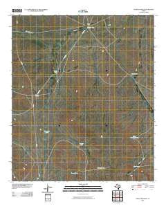 Scratch Ranch Texas Historical topographic map, 1:24000 scale, 7.5 X 7.5 Minute, Year 2010