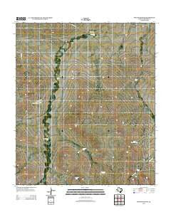 Scratch Ranch Texas Historical topographic map, 1:24000 scale, 7.5 X 7.5 Minute, Year 2013