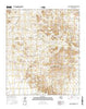 Screw Bean Draw West Texas Current topographic map, 1:24000 scale, 7.5 X 7.5 Minute, Year 2016