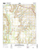 Scurry Texas Current topographic map, 1:24000 scale, 7.5 X 7.5 Minute, Year 2016