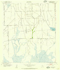 Sea Breeze Texas Historical topographic map, 1:24000 scale, 7.5 X 7.5 Minute, Year 1943
