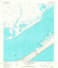 Sea Isle Texas Historical topographic map, 1:24000 scale, 7.5 X 7.5 Minute, Year 1963