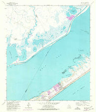 Sea Isle Texas Historical topographic map, 1:24000 scale, 7.5 X 7.5 Minute, Year 1963