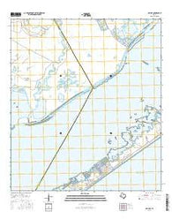 Sea Isle Texas Current topographic map, 1:24000 scale, 7.5 X 7.5 Minute, Year 2016