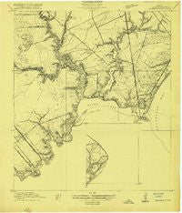 Seabrook Texas Historical topographic map, 1:24000 scale, 7.5 X 7.5 Minute, Year 1916