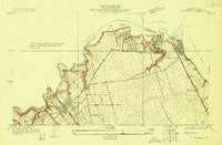 Seabrook Texas Historical topographic map, 1:24000 scale, 7.5 X 7.5 Minute, Year 1929