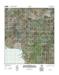 Seadrift Texas Historical topographic map, 1:24000 scale, 7.5 X 7.5 Minute, Year 2013