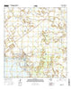 Seadrift Texas Current topographic map, 1:24000 scale, 7.5 X 7.5 Minute, Year 2016