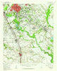 Seagoville Texas Historical topographic map, 1:62500 scale, 15 X 15 Minute, Year 1959