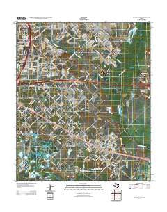 Seagoville Texas Historical topographic map, 1:24000 scale, 7.5 X 7.5 Minute, Year 2012