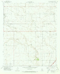 Seagraves NW Texas Historical topographic map, 1:24000 scale, 7.5 X 7.5 Minute, Year 1970