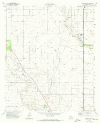 Seagraves SW Texas Historical topographic map, 1:24000 scale, 7.5 X 7.5 Minute, Year 1970