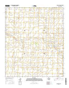 Seagraves SE Texas Current topographic map, 1:24000 scale, 7.5 X 7.5 Minute, Year 2016