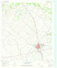 Sealy Texas Historical topographic map, 1:24000 scale, 7.5 X 7.5 Minute, Year 1960