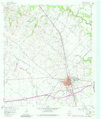 Sealy Texas Historical topographic map, 1:24000 scale, 7.5 X 7.5 Minute, Year 1960