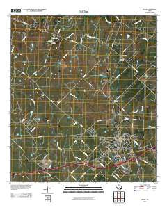 Sealy Texas Historical topographic map, 1:24000 scale, 7.5 X 7.5 Minute, Year 2010