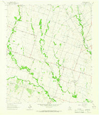 Seaton Texas Historical topographic map, 1:24000 scale, 7.5 X 7.5 Minute, Year 1963